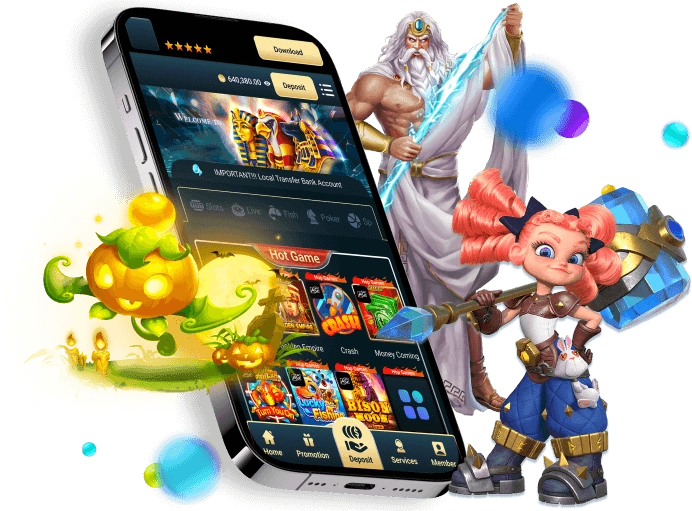 Hình ảnh jackpot lớn và tiền vàng đổ ra